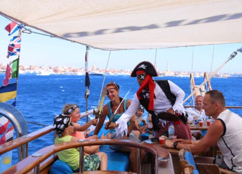 Pirates Sailing boat with Island visit and Lunch